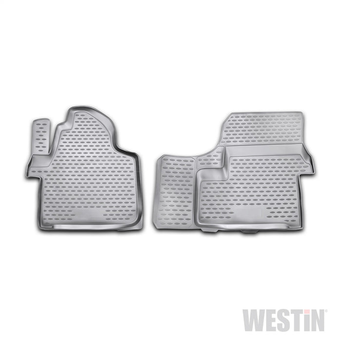 Westin 74-27-11011 Profile Floor Liners; 1 pc.; Front; Black; - Truck Part Superstore