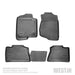 Westin 74-39-51024 Profile Floor Liners; 4 pc.; Front And Rear; Black; Rubberized Polymer; - Truck Part Superstore