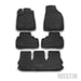 Westin 74-41-51036 Profile Floor Liners; 5 pc.; Front; Rear And Third Row; Black; - Truck Part Superstore