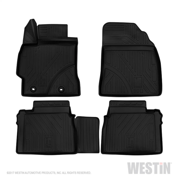 Westin 74-41-51043 Profile Floor Liners; 4 pc.; Front; Rear; Black; - Truck Part Superstore