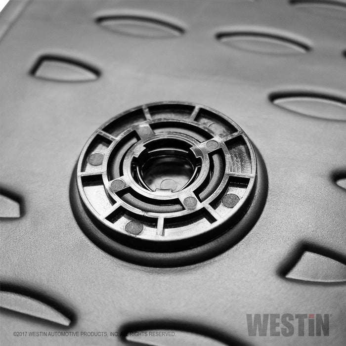 Westin 74-42-51016 Profile Floor Liners; 5 pc.; Front; Rear; 3rd Row; Black; - Truck Part Superstore