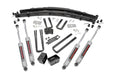 Rough Country 300.20 Suspension Lift Kit w/Shocks; 4 in. Lift; - Truck Part Superstore