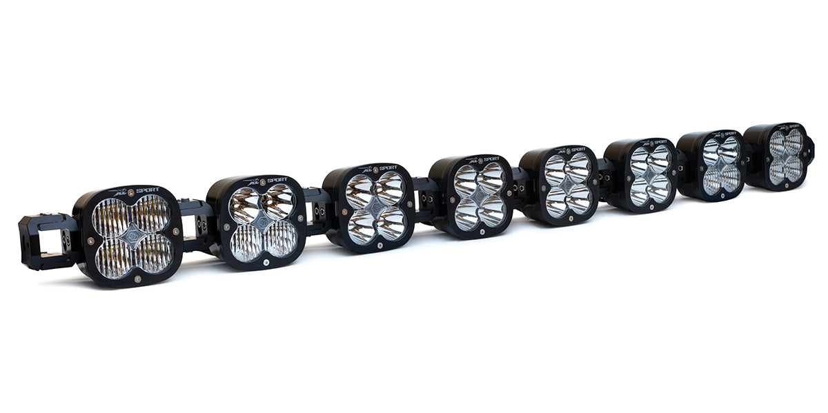 Baja Designs 740006 XL Linkable LED Light Bar 8 XL Clear Baja Desgins - Truck Part Superstore