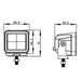 BrightSource 74006 Cube Light Kit - Truck Part Superstore