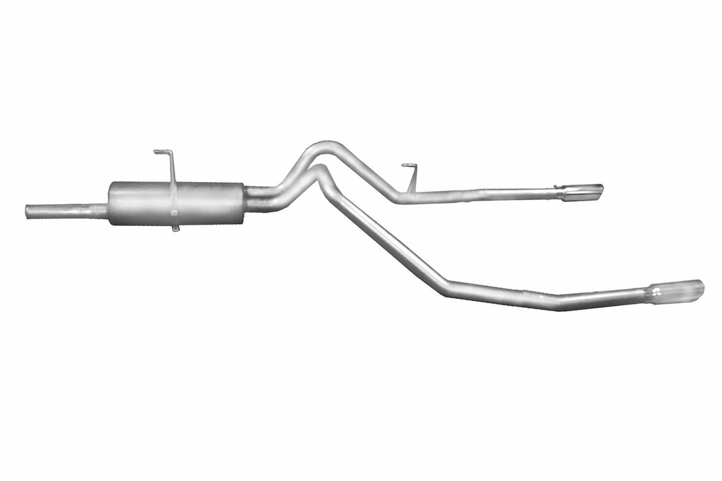 Gibson Performance Exhaust 7400 Cat-Back Dual Split Exhaust System; Aluminized - Truck Part Superstore