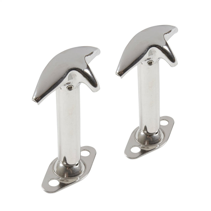 Smittybilt 7401 Hood Catch Kits 55-95 Wrangler YJ/CJ Stainless Steel Smittybilt - Truck Part Superstore