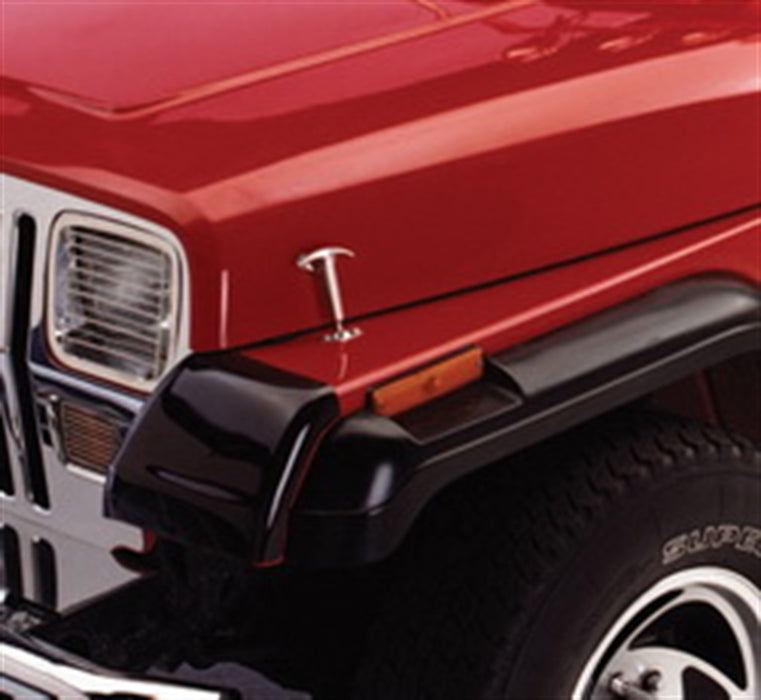 Smittybilt 7401 Hood Catch Kits 55-95 Wrangler YJ/CJ Stainless Steel Smittybilt - Truck Part Superstore