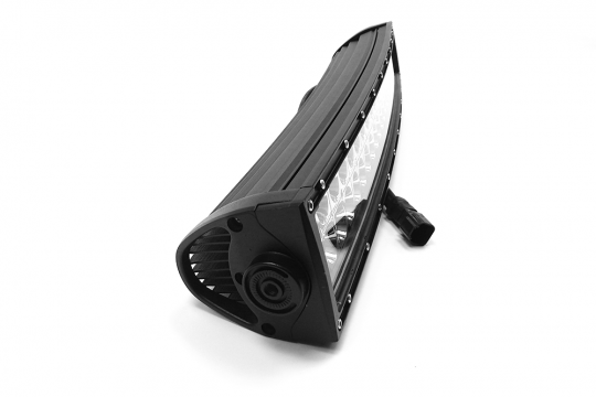 Southern Truck 74020 20.0 Inch LED Light Bar Double Row Curved Chrome Series Combo Flood/Beam 120W DT Harness 10,800 Lumens Southern Truck Lifts - Truck Part Superstore