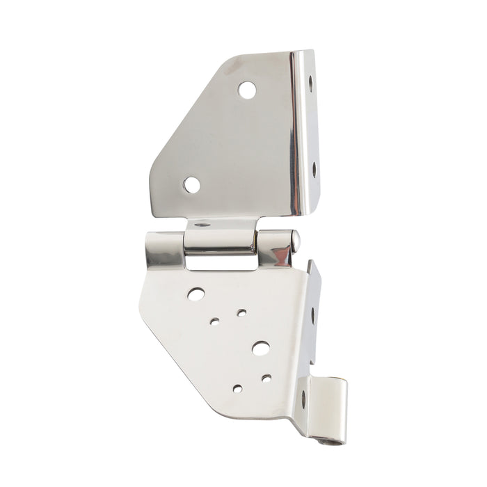 Smittybilt 7403 Windshield Hinges 76-95 Wrangler CJ/YJ Stainless Steel Smittybilt - Truck Part Superstore