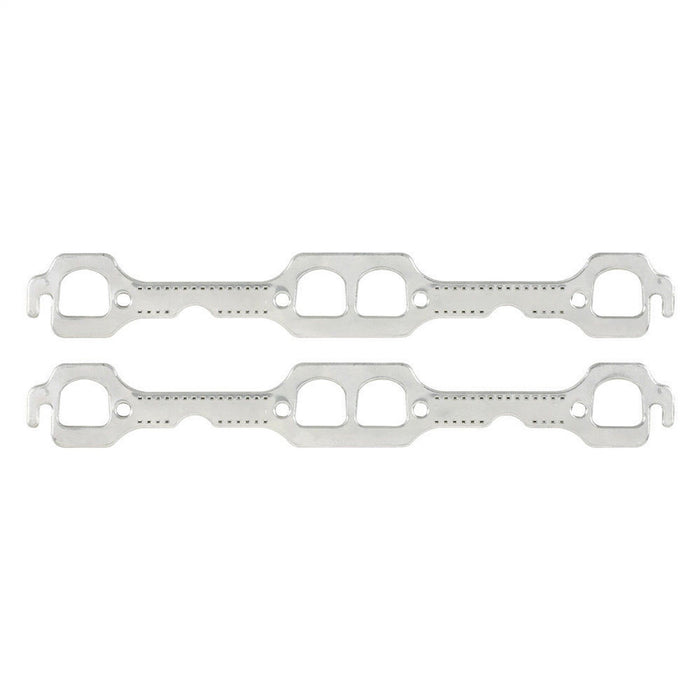 Mr Gasket 7404G Aluminum Header Gasket; D Port Shape; Port Dimensions W-1.50 in. x H-1.47 in.; - Truck Part Superstore
