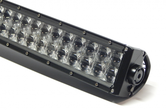 Southern Truck 74052 52.0 Inch LED Light Bar Double Row Curved Chrome Series Combo Flood/Beam 300W DT Harness 27,000 Lumens Southern Truck Lifts - Truck Part Superstore