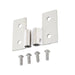 Smittybilt 7407 Lower Door Hinge Brackets 76-06 Wrangler YJ/TJ/LJ/CJ Stainless Steel Smittybilt - Truck Part Superstore