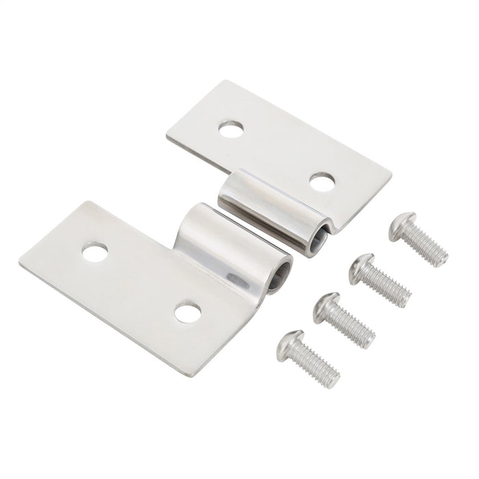 Smittybilt 7407 Lower Door Hinge Brackets 76-06 Wrangler YJ/TJ/LJ/CJ Stainless Steel Smittybilt - Truck Part Superstore