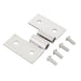 Smittybilt 7407 Lower Door Hinge Brackets 76-06 Wrangler YJ/TJ/LJ/CJ Stainless Steel Smittybilt - Truck Part Superstore