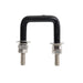 Smittybilt 7411 Windshield Tie Down Kit 55-95 Wrangler YJ/CJ Stainless Steel Smittybilt - Truck Part Superstore