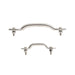 Smittybilt 7411 Windshield Tie Down Kit 55-95 Wrangler YJ/CJ Stainless Steel Smittybilt - Truck Part Superstore