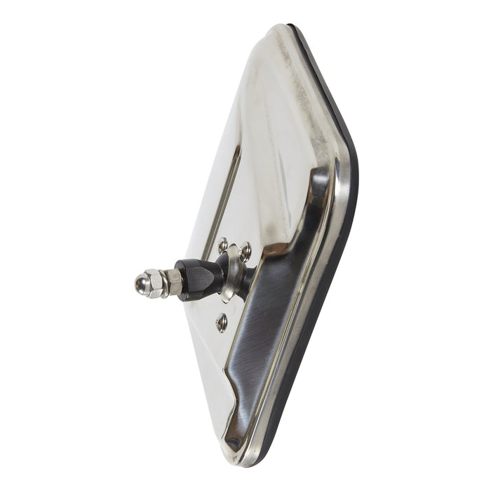 Smittybilt 7417 Side Mirrors 55-86 CJ5/CJ7 Stainless Steel Smittybilt - Truck Part Superstore