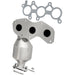 MagnaFlow Exhaust Products 51858 Catalytic Converter with Integrated Exhaust Manifold - Truck Part Superstore
