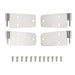 Smittybilt 7420 Door Hinges 76-93 Wrangler YJ/CJ Stainless Steel Set Of 4 For Full Steel Doors Smittybilt - Truck Part Superstore