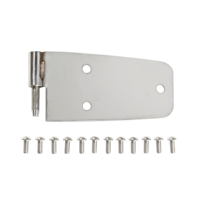 Smittybilt 7420 Door Hinges 76-93 Wrangler YJ/CJ Stainless Steel Set Of 4 For Full Steel Doors Smittybilt - Truck Part Superstore