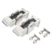 Smittybilt 74334 Hood Catch Kits 97-06 Wrangler TJ/LJ Stainless Steel Smittybilt - Truck Part Superstore