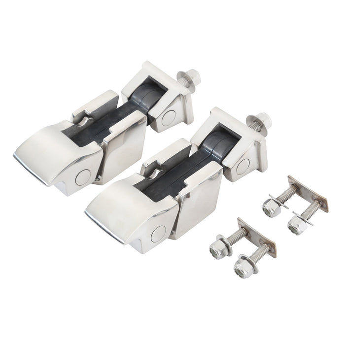 Smittybilt 74335 Hood Catch Kits 07-18 Wrangler JK Stainless Steel Smittybilt - Truck Part Superstore