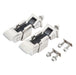 Smittybilt 74335 Hood Catch Kits 07-18 Wrangler JK Stainless Steel Smittybilt - Truck Part Superstore