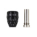 Mishimoto MMSK-DMPL-BK Mishimoto Weighted Steel Core Shift Knob, Dimple, Black - Truck Part Superstore