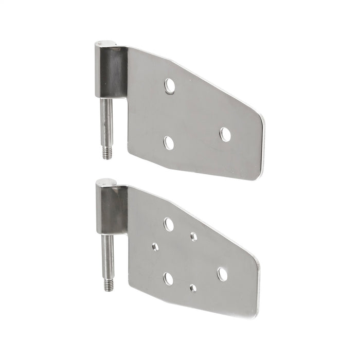 Smittybilt 7441 Door Hinges 87-06 Wrangler YJ/TJ/LJ Stainless Steel Set Of 4 For Half Steel Doors Smittybilt - Truck Part Superstore