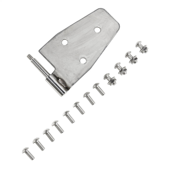 Smittybilt 7441 Door Hinges 87-06 Wrangler YJ/TJ/LJ Stainless Steel Set Of 4 For Half Steel Doors Smittybilt - Truck Part Superstore