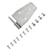Smittybilt 7441 Door Hinges 87-06 Wrangler YJ/TJ/LJ Stainless Steel Set Of 4 For Half Steel Doors Smittybilt - Truck Part Superstore