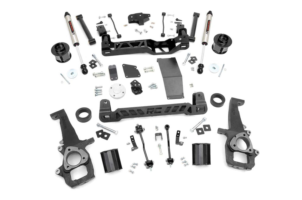 Rough Country 33270 6 Inch Suspension Lift Kit w/V2 Shocks 12-18 RAM 1500 4WD Rough Country - Truck Part Superstore