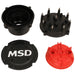 MSD 74553 Cap-A-Dapt Cap And Rotor; Incl. Cap And Rotor; For Pro-Mag; Black; - Truck Part Superstore