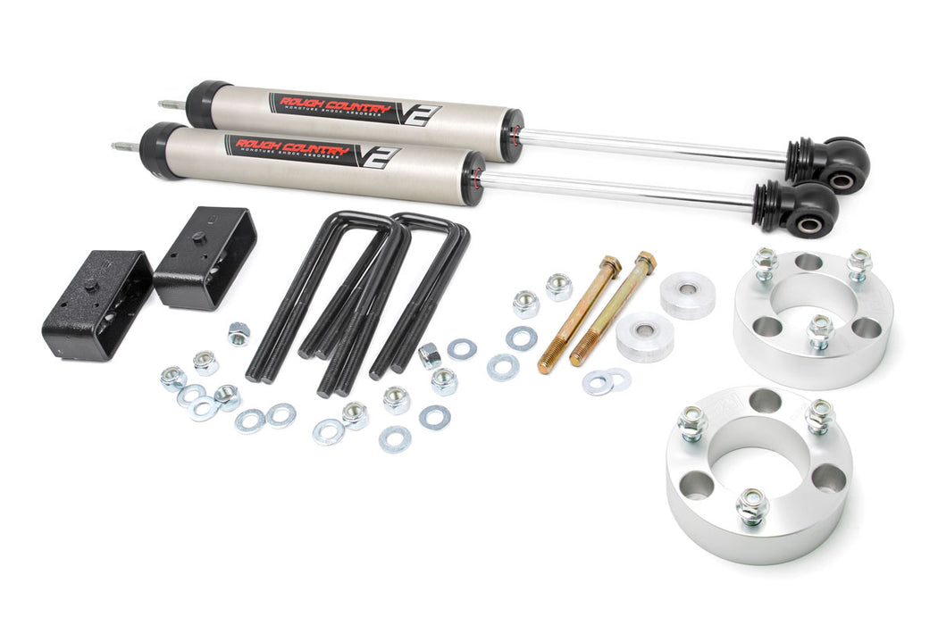 Rough Country 74570 3 Inch Toyota Suspension Lift Kit w/V2 Shocks 05-20 Tacoma Rough Country - Truck Part Superstore