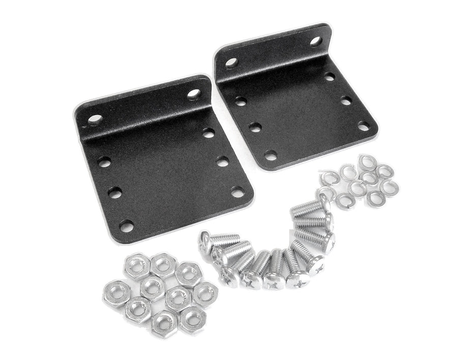 AMP Research 74601-01A BedXtender HD™ Compact L Bracket Kit; Black; - Truck Part Superstore
