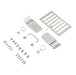 Smittybilt 7465 Complete Hood Kit 98-06 Wrangler TJ/LJ Stainless Steel Smittybilt - Truck Part Superstore