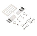 Smittybilt 7465 Complete Hood Kit 98-06 Wrangler TJ/LJ Stainless Steel Smittybilt - Truck Part Superstore