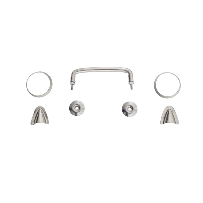 Smittybilt 7465 Complete Hood Kit 98-06 Wrangler TJ/LJ Stainless Steel Smittybilt - Truck Part Superstore