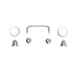Smittybilt 7465 Complete Hood Kit 98-06 Wrangler TJ/LJ Stainless Steel Smittybilt - Truck Part Superstore