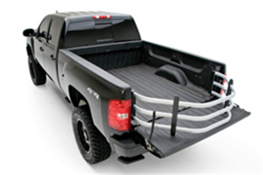 AMP Research 74804-00A BedXtender HD™ Sport; Silver; Full Size; Standard Bed Trucks; - Truck Part Superstore