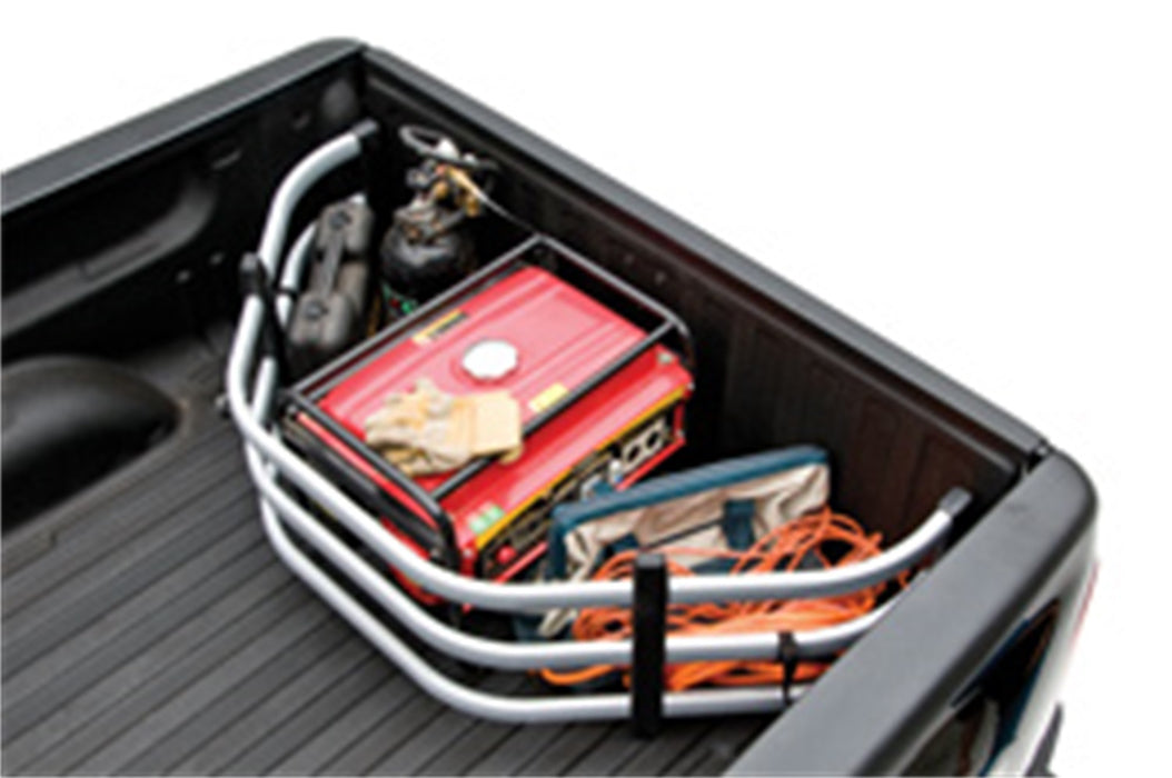 AMP Research 74804-00A BedXtender HD™ Sport; Silver; Full Size; Standard Bed Trucks; - Truck Part Superstore