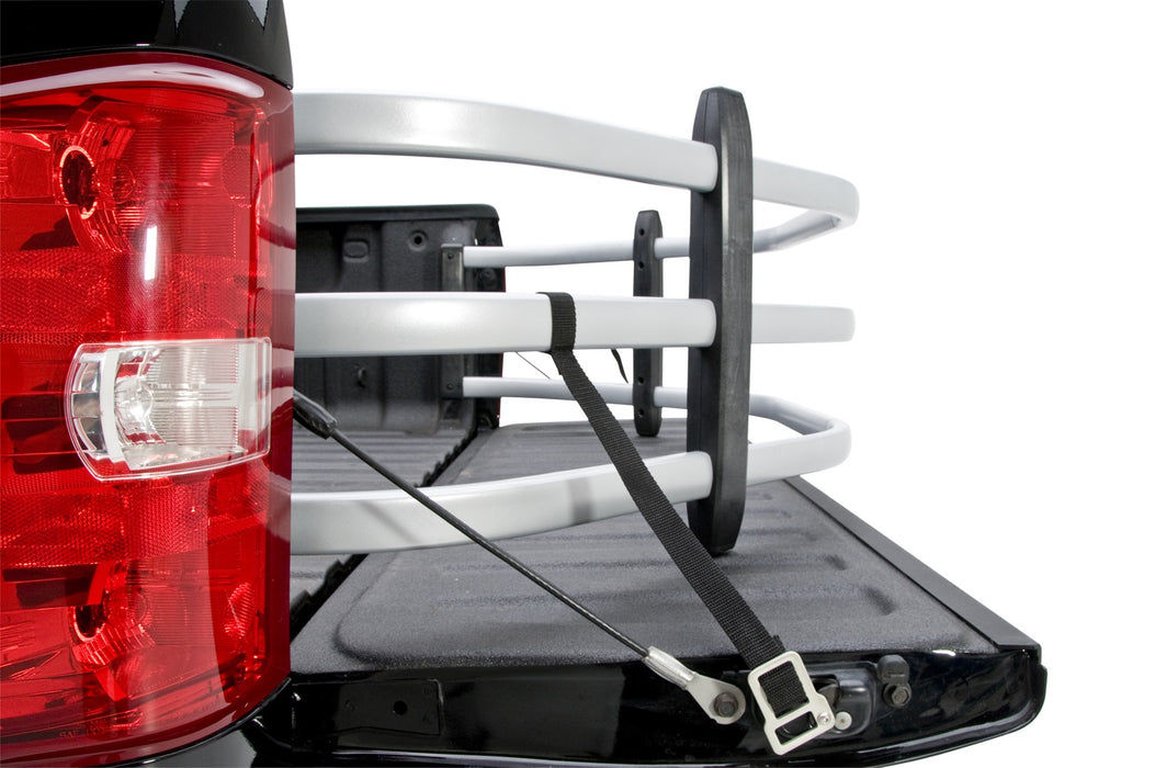 AMP Research 74805-00A BedXtender HD™ Sport; Silver; Full Size; Standard/Stepside Bed Trucks; - Truck Part Superstore