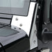 Smittybilt 7481 Windshield Brackets 07-18 Wrangler JK Stainless Steel Smittybilt - Truck Part Superstore