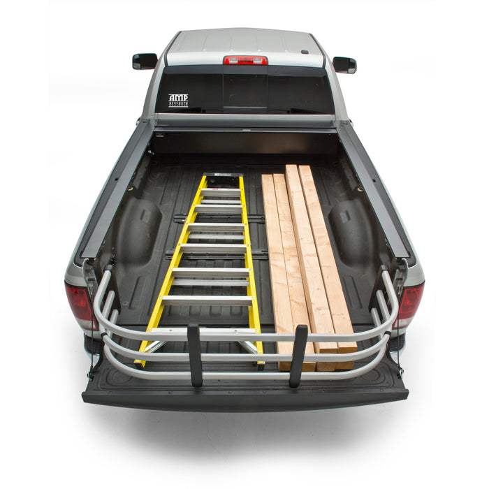 AMP Research 74814-00A BedXtender HD™ Max; Silver; Full Size; Standard Bed Trucks; - Truck Part Superstore