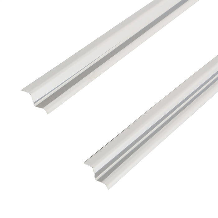 Smittybilt 7486 Jeep TJ/LJ Entry Guards Polished Stainless 1997-2006 Jeep Wrangler TJ/LJ Unlimited Pair Smittybilt - Truck Part Superstore