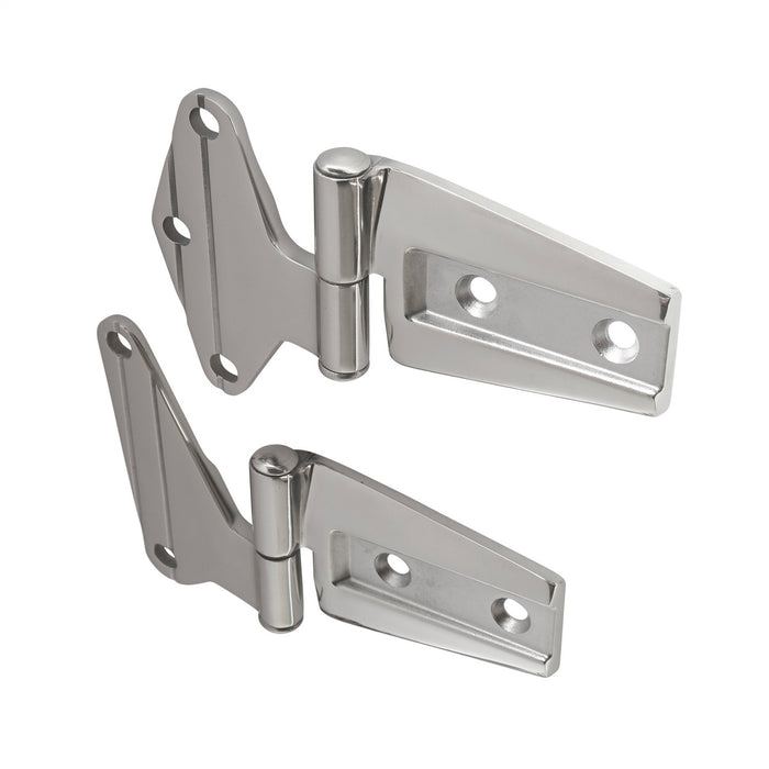 Smittybilt 7487 Door Hinges 07-18 Wrangler JK Stainless Steel Smittybilt - Truck Part Superstore