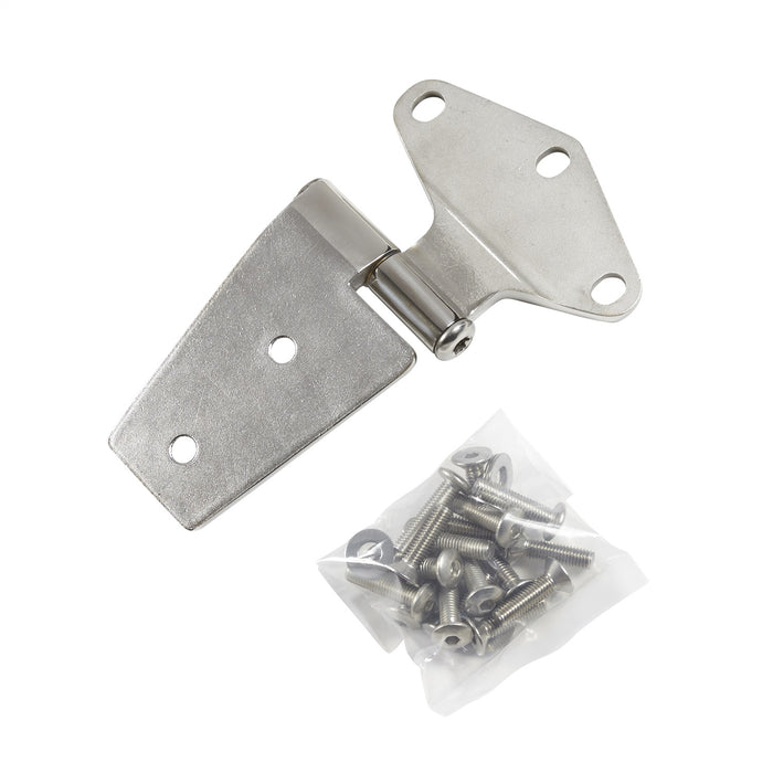 Smittybilt 7487 Door Hinges 07-18 Wrangler JK Stainless Steel Smittybilt - Truck Part Superstore