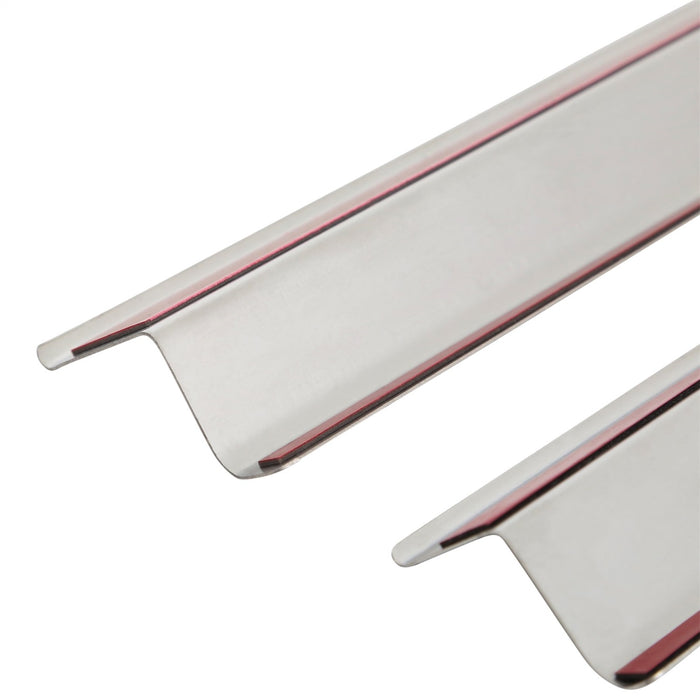 Smittybilt 7488 Jeep JK/JKU Entry Guards Polished Stainless 2007-2018 Wrangler JK/JK Unlimited Pair Smittybilt - Truck Part Superstore