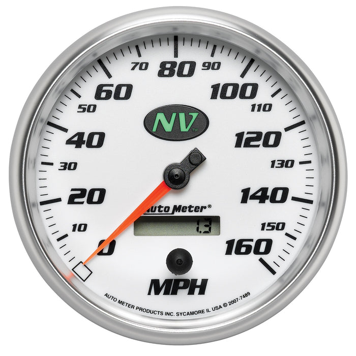 AutoMeter 7489 GAUGE; SPEEDOMETER; 5in.; 160MPH; ELEC. PROGRAMMABLE; NV - Truck Part Superstore
