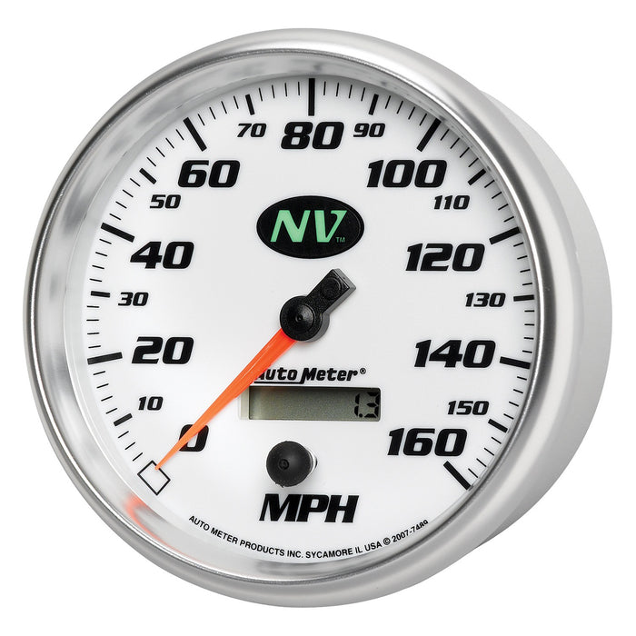AutoMeter 7489 GAUGE; SPEEDOMETER; 5in.; 160MPH; ELEC. PROGRAMMABLE; NV - Truck Part Superstore